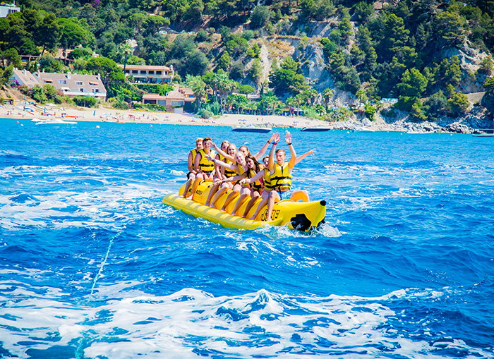 Beachparty Ausflug - Bananaboat