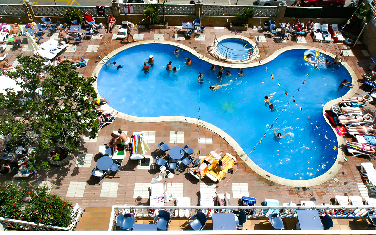 Hotel Esplai Calella - Pool Balkon