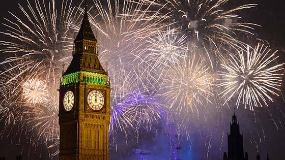 Silvesterreisen nach London