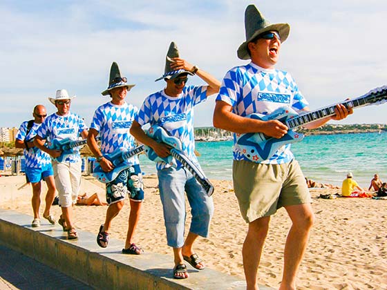 Abireisen nach Mallorca